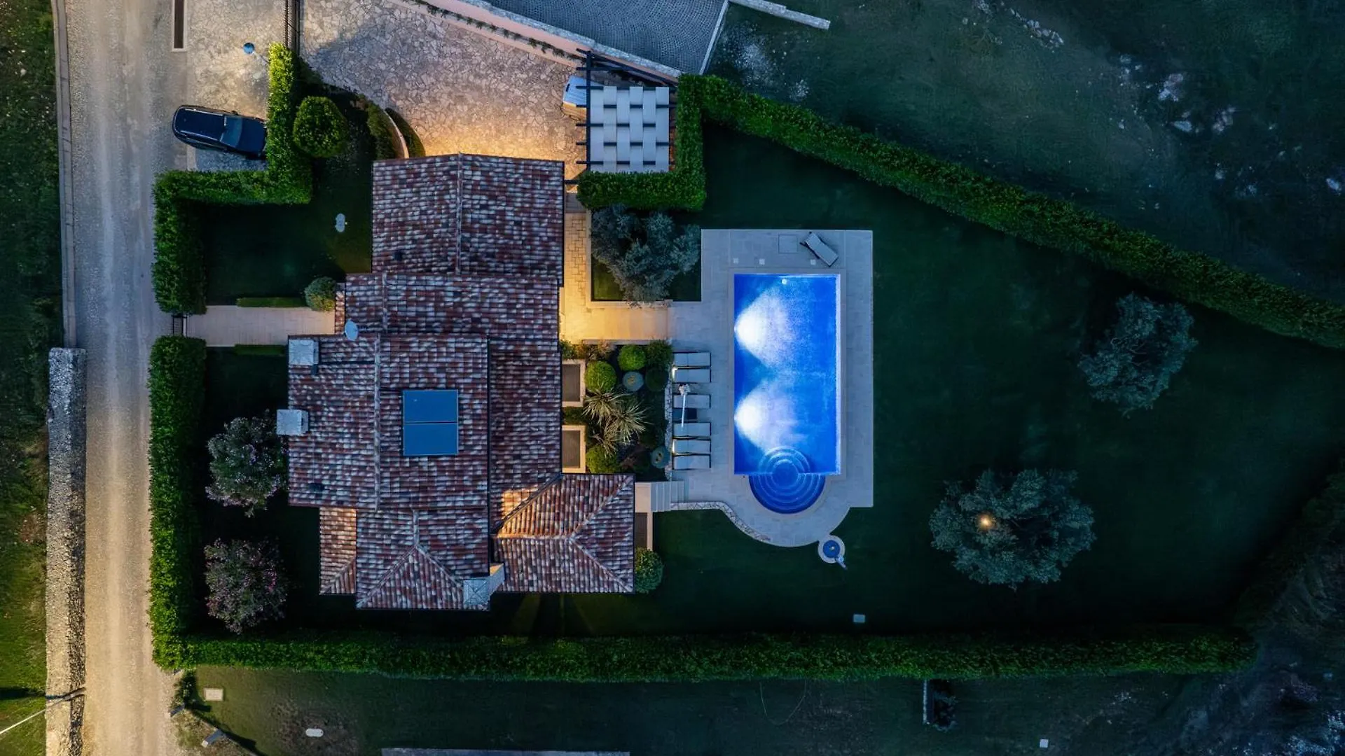 Villa De Flora With Salt Water Pool & Sea View Near Fazana Galižana