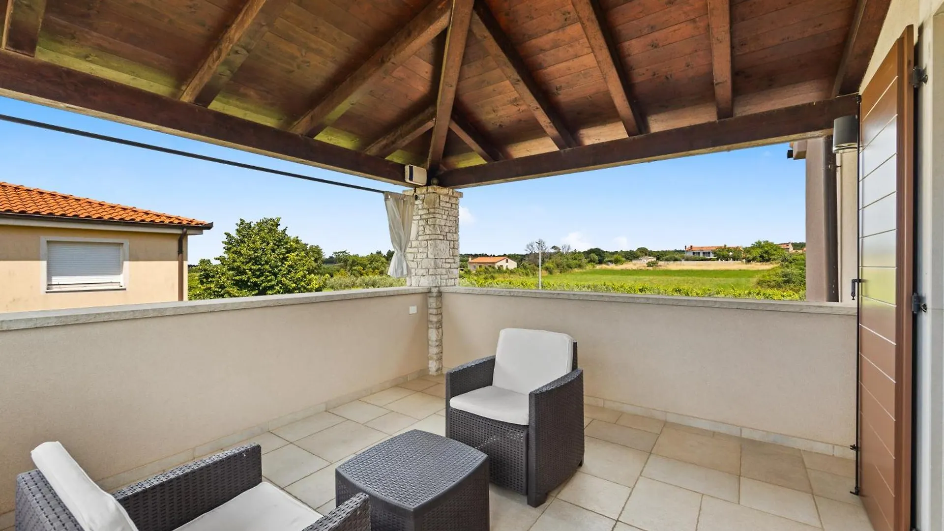 Villa De Flora With Salt Water Pool & Sea View Near Fazana Galižana 0*,